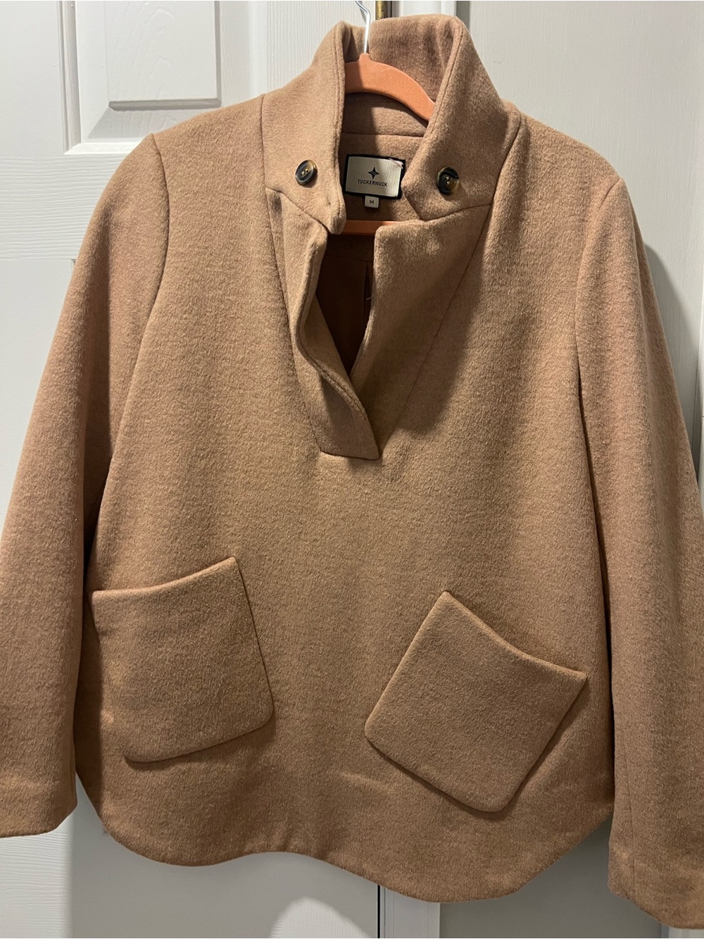 NWOT Tuckernuck Camel Emerson Popover Jacket - Picture 3 of 11
